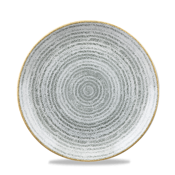 Assiette Coupe Plate Stone Grey  21.7Cm