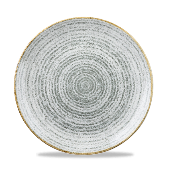 Assiette Coupe Plate Stone Grey  26Cm