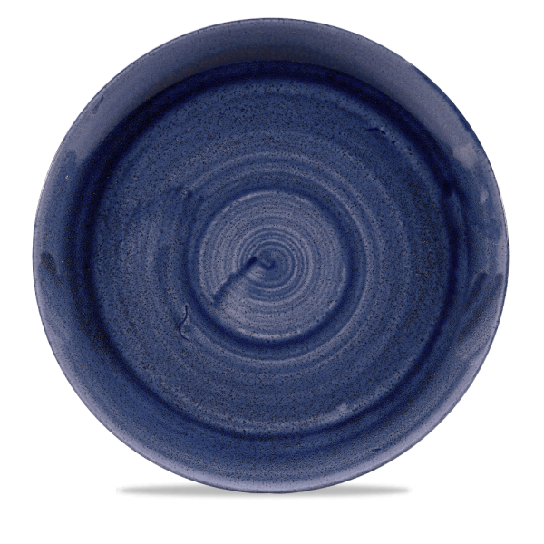 Assiette Coupe Plate Patina Cobalt Blue 28.8Cm