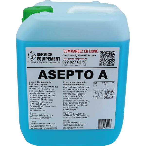 Asepto A - Désinfectant Mains