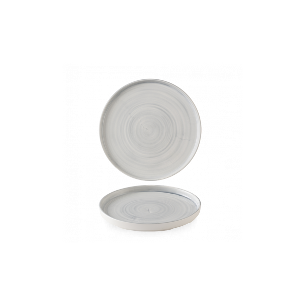 Assiette Ronde Plate Bord Droit 21Cm