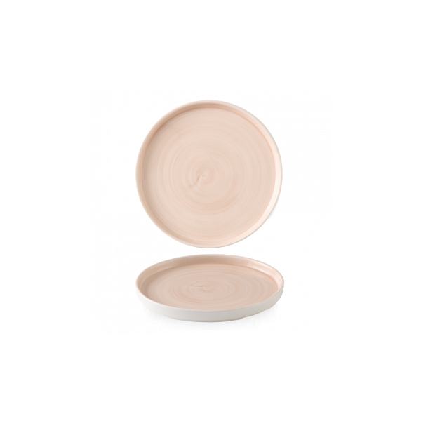 Assiette Ronde Plate Bord Droit 26Cm
