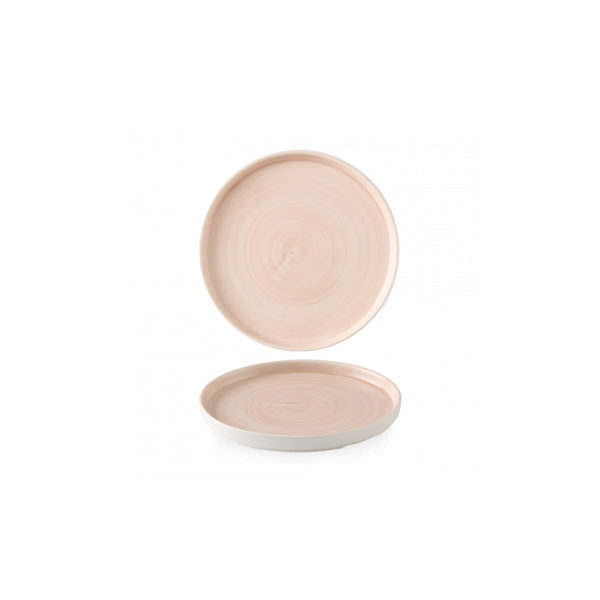 Assiette Ronde Plate Bord Droit 21Cm