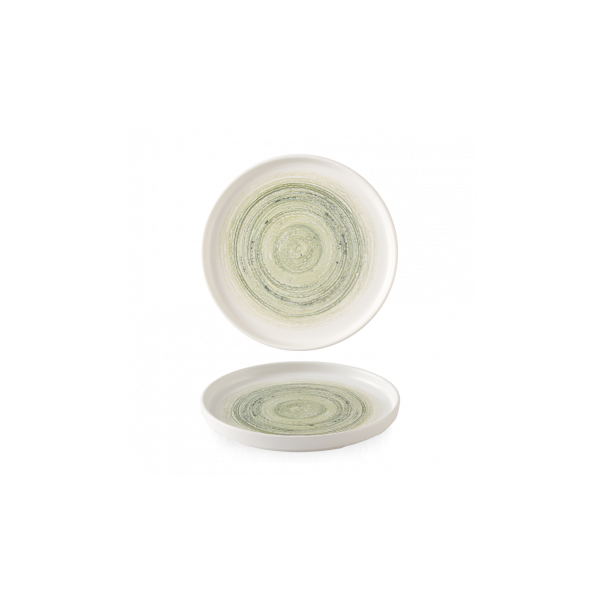 Assiette Ronde Plate Bord Droit 21Cm